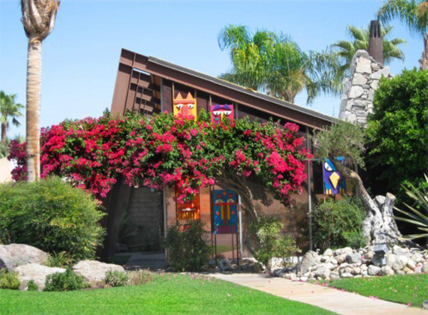 Triangle Inn Clothing Optional Resort For Men ปาล์มสปริงส์ ภายนอก รูปภาพ