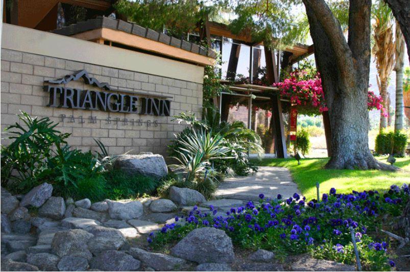 Triangle Inn Clothing Optional Resort For Men ปาล์มสปริงส์ ภายนอก รูปภาพ